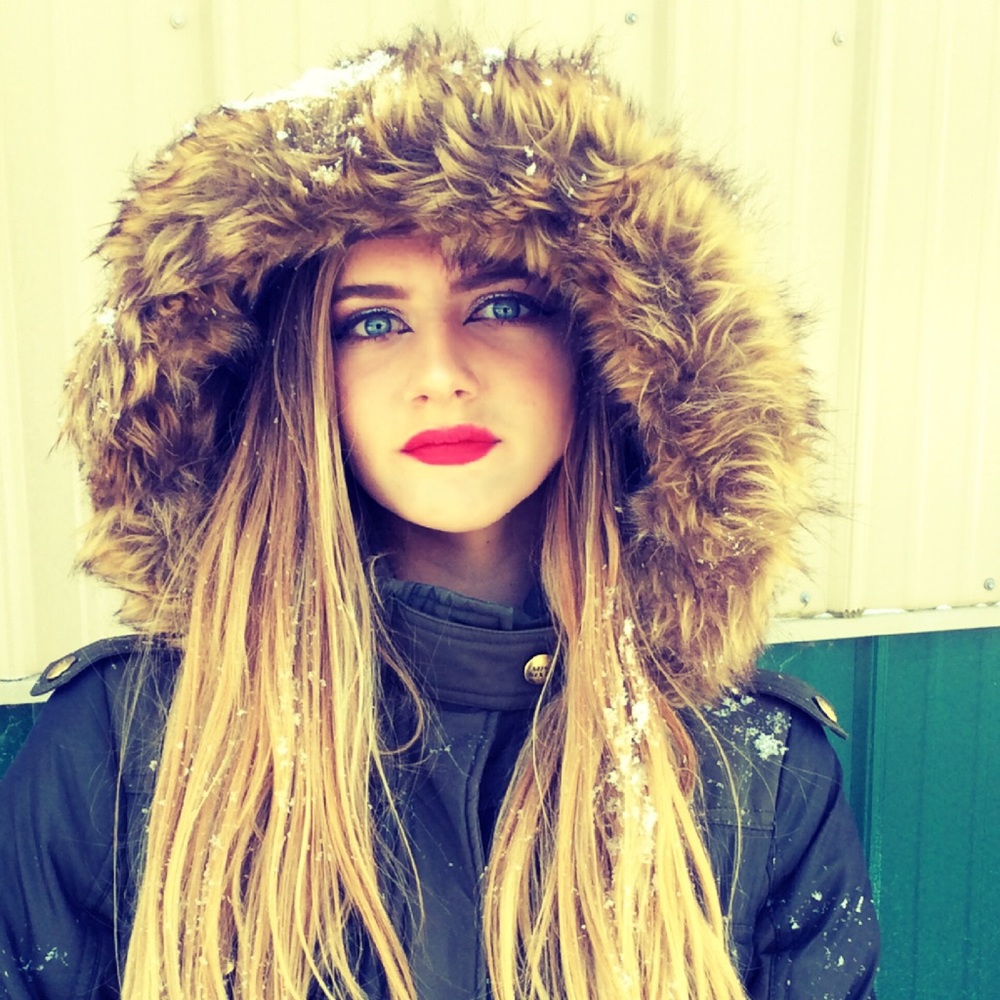 Fur winter coat